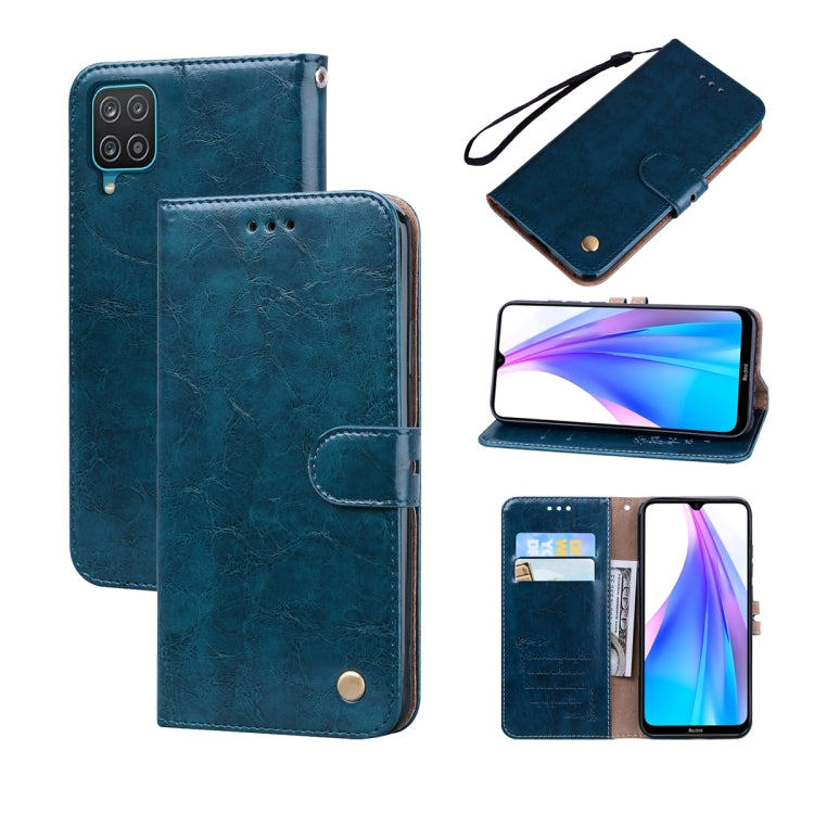 Oil Wax Texture Leather Phone Case