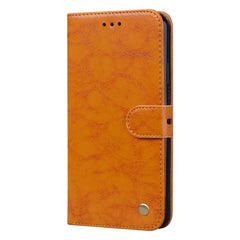 Oil Wax Texture Leather Phone Case