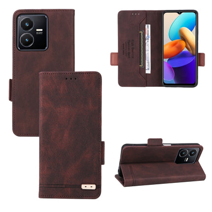 Magnetic Clasp Leather Phone Case, For vivo Y22s / Y35, For Xiaomi Redmi 10 5G / Note 11E, For Motorola Edge X30 / Edge 30 Pro / Edge+ 2022, For Sharp Aquos Sense 7