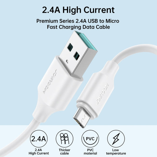 JOYROOM S-UM018A9 2.4A USB to Micro USB Fast Charging Data Cable, 2m, 1m, 0.25m