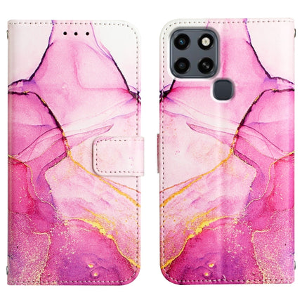 PT003 Marble Pattern Flip Leather Phone Case, For Infinix Smart 6 Plus/X6823, For T-Mobile Revvl 6 5G, For Cubot Pocket, For Oukitel C31