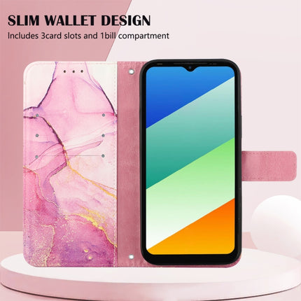PT003 Marble Pattern Flip Leather Phone Case, For Infinix Smart 6 Plus/X6823, For T-Mobile Revvl 6 5G, For Cubot Pocket, For Oukitel C31