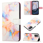For Motorola Moto E22i 4G/E22 4G / Galaxy Marble White LS004
