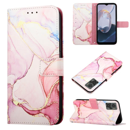 PT003 Marble Pattern Flip Leather Phone Case, For Motorola Moto E22i 4G/E22 4G, For OPPO A55S 5G/CPH2309 Japan, For OPPO Reno7 A Japan, For T-Mobile Revvl 6 Pro 5G