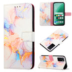 For OPPO A55S 5G/CPH2309 Japan / Galaxy Marble White LS004