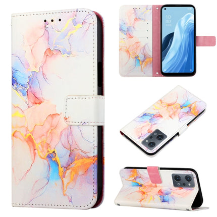 PT003 Marble Pattern Flip Leather Phone Case, For Motorola Moto E22i 4G/E22 4G, For OPPO A55S 5G/CPH2309 Japan, For OPPO Reno7 A Japan, For T-Mobile Revvl 6 Pro 5G