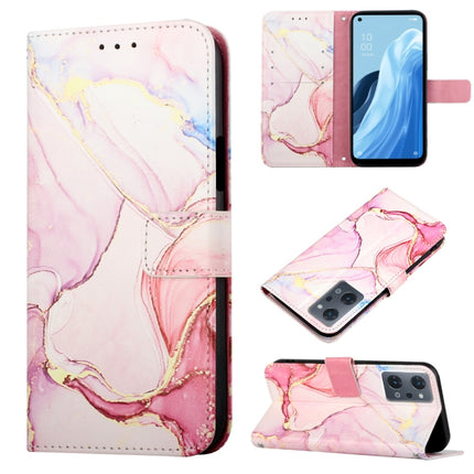 PT003 Marble Pattern Flip Leather Phone Case, For Motorola Moto E22i 4G/E22 4G, For OPPO A55S 5G/CPH2309 Japan, For OPPO Reno7 A Japan, For T-Mobile Revvl 6 Pro 5G