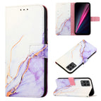 For T-Mobile Revvl 6 Pro 5G / White Purple LS006