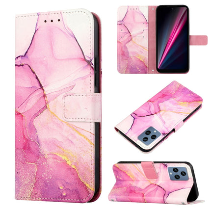 PT003 Marble Pattern Flip Leather Phone Case, For Infinix Smart 6 Plus/X6823, For T-Mobile Revvl 6 5G, For Cubot Pocket, For Oukitel C31