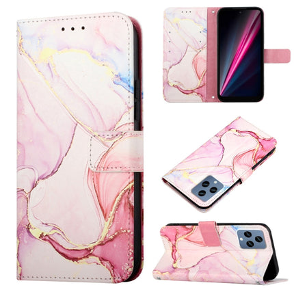PT003 Marble Pattern Flip Leather Phone Case, For Infinix Smart 6 Plus/X6823, For T-Mobile Revvl 6 5G, For Cubot Pocket, For Oukitel C31