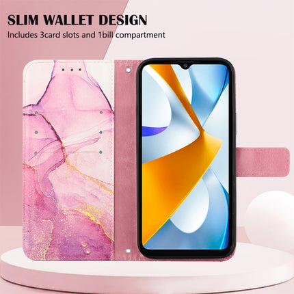 PT003 Marble Pattern Flip Leather Phone Case, For Xiaomi Poco C40 Global, For Xiaomi 12T/12T Pro/Redmi K50 Ultra