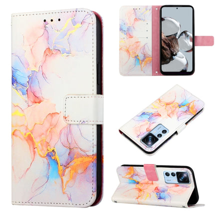 PT003 Marble Pattern Flip Leather Phone Case, For Xiaomi Poco C40 Global, For Xiaomi 12T/12T Pro/Redmi K50 Ultra