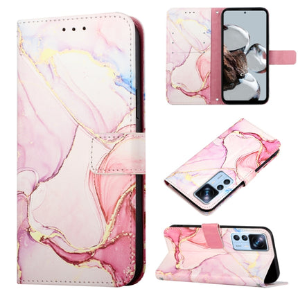 PT003 Marble Pattern Flip Leather Phone Case, For Xiaomi Poco C40 Global, For Xiaomi 12T/12T Pro/Redmi K50 Ultra