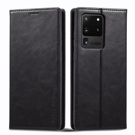 LC.IMEEKE RFID Anti-theft Leather Phone Case, For Samsung Galaxy S20 Ultra, For Samsung Galaxy S21 Ultra 5G