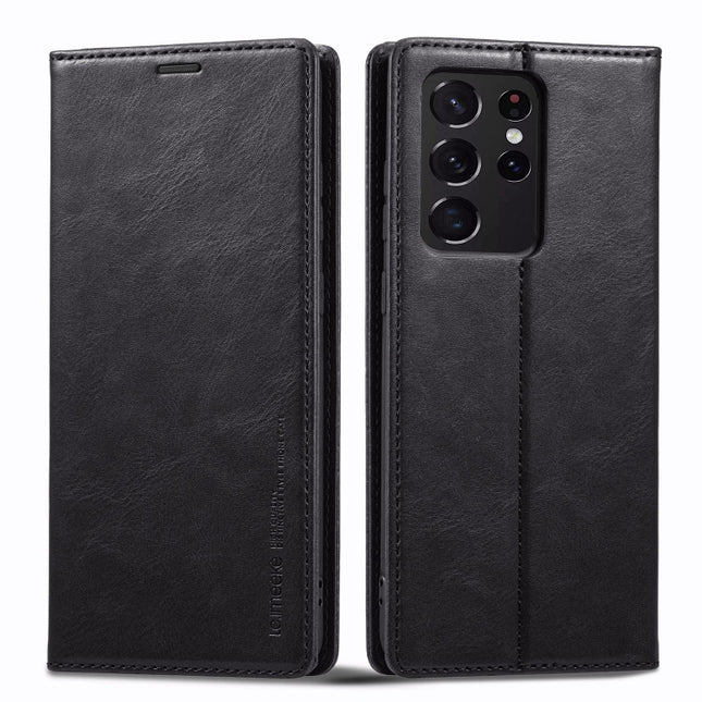 LC.IMEEKE RFID Anti-theft Leather Phone Case, For Samsung Galaxy S20 Ultra, For Samsung Galaxy S21 Ultra 5G