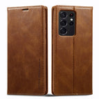 For Samsung Galaxy S21 Ultra 5G / Brown