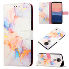 For Nokia C21 / Galaxy Marble White LS004