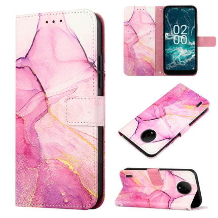 PT003 Marble Pattern Flip Leather Phone Case, For Nokia C200, For Nokia G11 Plus, For Nokia G60 5G, For Nokia G100