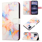 For Nokia G11 Plus / Galaxy Marble White LS004