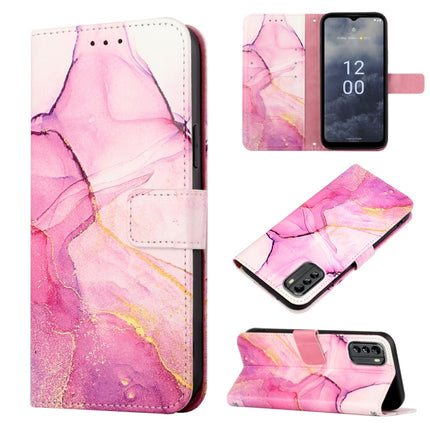 PT003 Marble Pattern Flip Leather Phone Case, For Nokia C200, For Nokia G11 Plus, For Nokia G60 5G, For Nokia G100