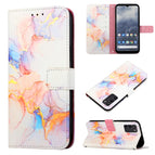 For Nokia G100 / Galaxy Marble White LS004