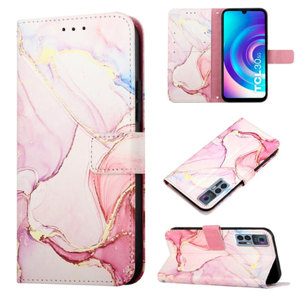 PT003 Marble Pattern Flip Leather Phone Case, For Nokia G400, For TCL 30 5G/30+ 5G, For TCL 30T T603DL, For TCL 30 V 5G T781S/30 XE 5G