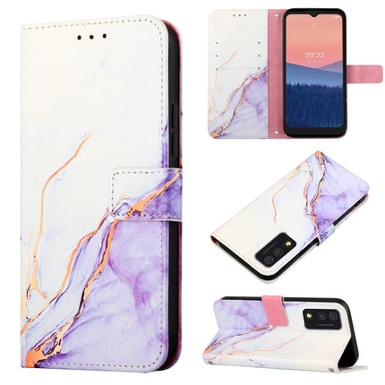 PT003 Marble Pattern Flip Leather Phone Case, For Nokia G400, For TCL 30 5G/30+ 5G, For TCL 30T T603DL, For TCL 30 V 5G T781S/30 XE 5G