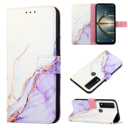 PT003 Marble Pattern Flip Leather Phone Case, For Nokia G400, For TCL 30 5G/30+ 5G, For TCL 30T T603DL, For TCL 30 V 5G T781S/30 XE 5G