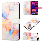 For TCL 305i With Fingerprint / Galaxy Marble White LS004