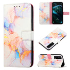 For TCL Stylus 5G / Galaxy Marble White LS004