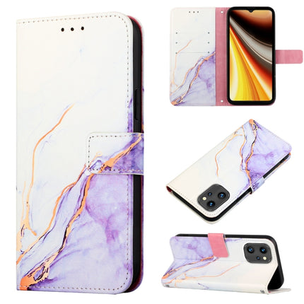 PT003 Marble Pattern Flip Leather Phone Case, For UMIDIGI Power 7 Max, For UMIDIGI Power 7/Power 7S, For ZTE Axon 40 Pro, For ZTE Axon 40 Ultra