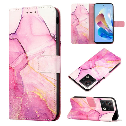 PT003 Marble Pattern Flip Leather Phone Case, For ZTE Nubia Z40S Pro, For Fujitsu Arrows Be F-04K, For Fujitsu Arrows Be F-05J, For Fujitsu Arrows NX F-01J