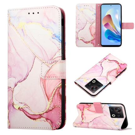 PT003 Marble Pattern Flip Leather Phone Case, For ZTE Nubia Z40S Pro, For Fujitsu Arrows Be F-04K, For Fujitsu Arrows Be F-05J, For Fujitsu Arrows NX F-01J