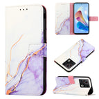 For ZTE Nubia Z40S Pro / White Purple LS006