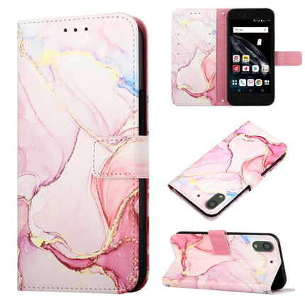 PT003 Marble Pattern Flip Leather Phone Case, For ZTE Nubia Z40S Pro, For Fujitsu Arrows Be F-04K, For Fujitsu Arrows Be F-05J, For Fujitsu Arrows NX F-01J