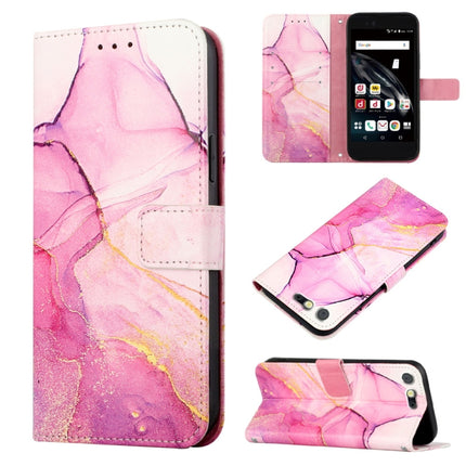 PT003 Marble Pattern Flip Leather Phone Case, For ZTE Nubia Z40S Pro, For Fujitsu Arrows Be F-04K, For Fujitsu Arrows Be F-05J, For Fujitsu Arrows NX F-01J