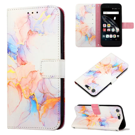 PT003 Marble Pattern Flip Leather Phone Case, For ZTE Nubia Z40S Pro, For Fujitsu Arrows Be F-04K, For Fujitsu Arrows Be F-05J, For Fujitsu Arrows NX F-01J