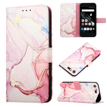 PT003 Marble Pattern Flip Leather Phone Case, For ZTE Nubia Z40S Pro, For Fujitsu Arrows Be F-04K, For Fujitsu Arrows Be F-05J, For Fujitsu Arrows NX F-01J