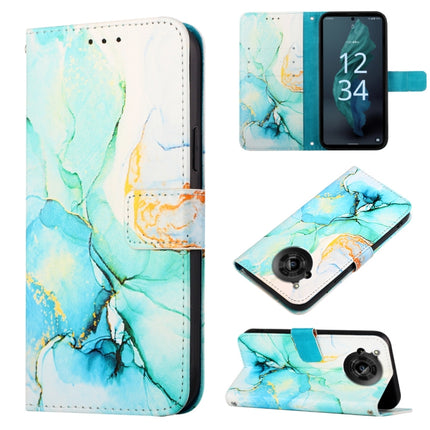 PT003 Marble Pattern Flip Leather Phone Case, For Fujitsu Arrows NX F-01K, For Sharp Aquos R7/Aquos P7, For Sharp Aquos V6/V6 Plus, For Sharp Aquos Sense7 Plus