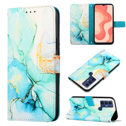 PT003 Marble Pattern Flip Leather Phone Case, For Fujitsu Arrows NX F-01K, For Sharp Aquos R7/Aquos P7, For Sharp Aquos V6/V6 Plus, For Sharp Aquos Sense7 Plus