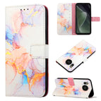 For Sharp Aquos Sense7 Plus / Galaxy Marble White LS004