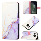 For Sharp Aquos Sense7 Plus / White Purple LS006