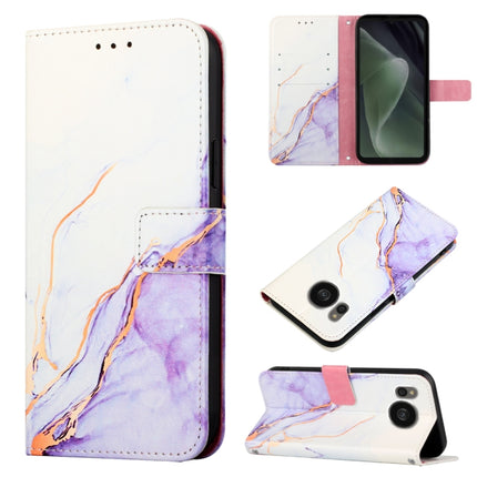 PT003 Marble Pattern Flip Leather Phone Case, For Fujitsu Arrows NX F-01K, For Sharp Aquos R7/Aquos P7, For Sharp Aquos V6/V6 Plus, For Sharp Aquos Sense7 Plus