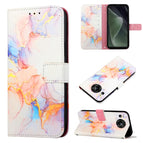 For Sharp Aquos Sense7 SH-V48 / Galaxy Marble White LS004