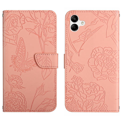 HT03 Skin Feel Butterfly Embossed Flip Leather Phone Case, For Samsung Galaxy A04 4G, For Samsung Galaxy A04s, For Samsung Galaxy A23 5G JP Version, For Samsung Galaxy A23e/A23s