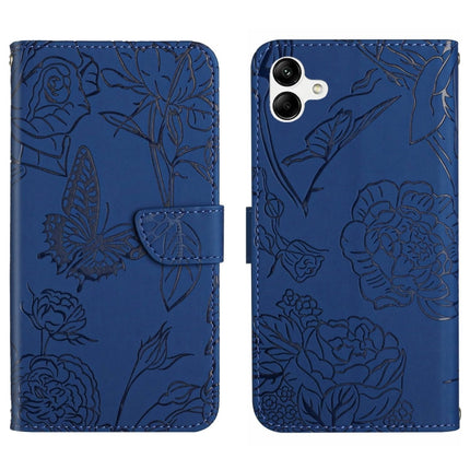 HT03 Skin Feel Butterfly Embossed Flip Leather Phone Case, For Samsung Galaxy A04 4G, For Samsung Galaxy A04s, For Samsung Galaxy A23 5G JP Version, For Samsung Galaxy A23e/A23s