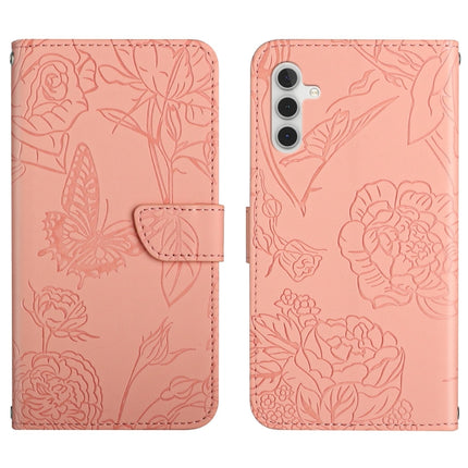 HT03 Skin Feel Butterfly Embossed Flip Leather Phone Case, For Samsung Galaxy A04 4G, For Samsung Galaxy A04s, For Samsung Galaxy A23 5G JP Version, For Samsung Galaxy A23e/A23s