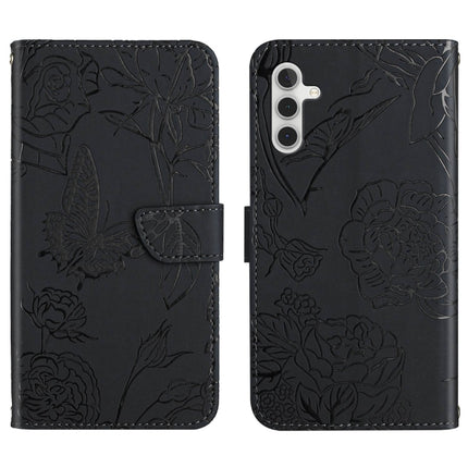 HT03 Skin Feel Butterfly Embossed Flip Leather Phone Case, For Samsung Galaxy A04 4G, For Samsung Galaxy A04s, For Samsung Galaxy A23 5G JP Version, For Samsung Galaxy A23e/A23s