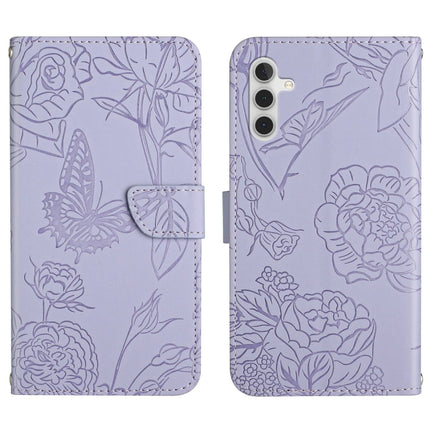 HT03 Skin Feel Butterfly Embossed Flip Leather Phone Case, For Samsung Galaxy A04 4G, For Samsung Galaxy A04s, For Samsung Galaxy A23 5G JP Version, For Samsung Galaxy A23e/A23s