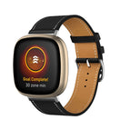 For Fitbit Versa 4 / Sense 2 / Black White Line